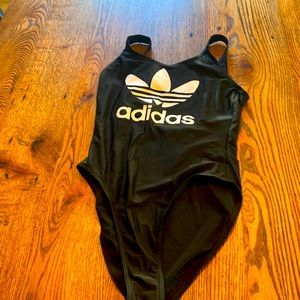 Adidas onesie or bathing suit? Size medium. NWOT.